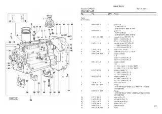 Lamborghini 990-f plus Tractor Parts Catalogue Manual Instant Download