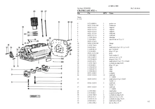 Lamborghini c 503, c 553 Parts Catalogue Manual Instant Download