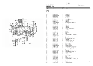 Lamborghini c 754 Parts Catalogue Manual Instant Download