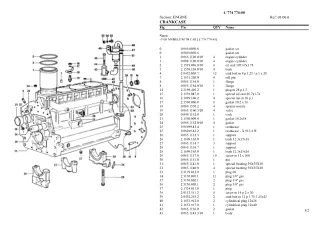 Lamborghini c 774 774-80 Parts Catalogue Manual Instant Download