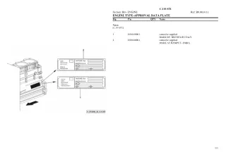 Lamborghini c.110 six Tractor Parts Catalogue Manual Instant Download