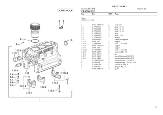 Lamborghini crono 564-65 f Tractor Parts Catalogue Manual Instant Download