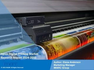 Japan Digital Printing Market  Share, Trends, Growth, And Forecast 2024-2032