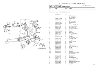 Lamborghini nitro 120 t4i hi-profile Parts Catalogue Manual Instant Download (SN zkdba402w0tl20001 and up)