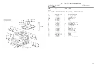 Lamborghini nitro r 120 t4i Parts Catalogue Manual Instant Download (SN zkdy540200tl10001 and up)