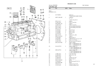 Lamborghini premium 1100 Tractor Parts Catalogue Manual Instant Download