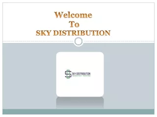 Food Service Distributor and Supplier | SKY DISTRIBUTION