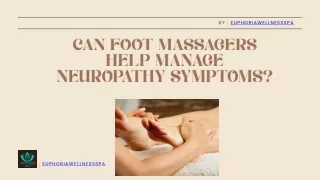 Can Foot Massagers Help Manage Neuropathy Symptoms