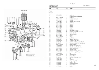 Lamborghini r 613 v Parts Catalogue Manual Instant Download