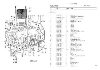 Lamborghini r 660-660 dt Parts Catalogue Manual Instant Download