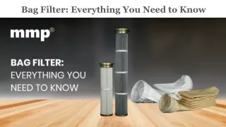 Bag Filter: Everything You Need to Know