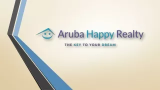 Discover Your Dream Home: House Villa for Sale in Aruba!