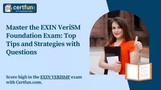 Master the EXIN VeriSM Foundation Exam: Top Tips and Strategies with Questions