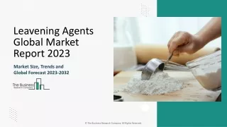 Leavening Agents Market Size, Share, Industry Analysis And Forecast 2024-2033