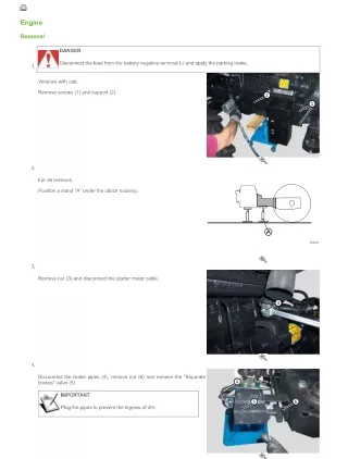 Deutz Fahr (agroplus f tier 3) agroplus 320 f Tractor Service Repair Manual (SN 5001 and up)