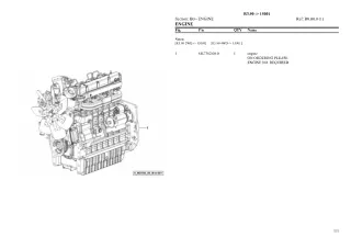 Lamborghini r3.90 Tier 3 Tractor Parts Catalogue Manual Instant Download (SN 15001 and up)