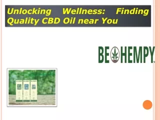 Cbd oil near me