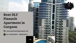 Rent DLF Pinnacle Apartment in Gurgaon | DLF Pinnacle Apartments for Rent