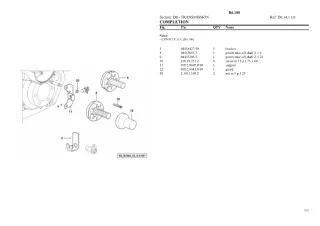 Lamborghini r6.100 Tractor Parts Catalogue Manual Instant Download