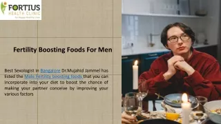 Fertility Boosting Foods For Men