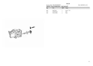 Lamborghini r6.120 Tractor Parts Catalogue Manual Instant Download