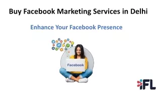 Buy Facebook Marketing Services in Delhi - IndianLikes.com