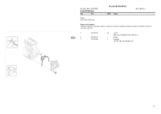 Lamborghini r6.150 hi-profile Tractor Parts Catalogue Manual Instant Download