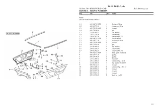 Lamborghini r6.150 t4i hi-profile Tractor Parts Catalogue Manual Instant Download