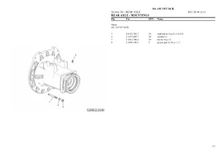 Lamborghini r6.150 vrt dcr Tier 3 Tractor Parts Catalogue Manual Instant Download