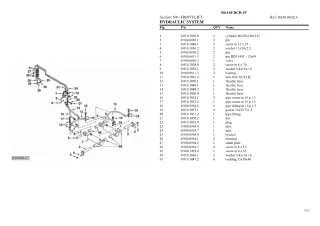 Lamborghini r6.160 dcr 4v Tier 3 Tractor Parts Catalogue Manual Instant Download