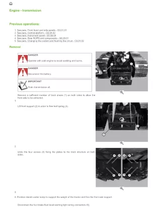 Deutz Fahr agroclimber 105 Tractor Service Repair Manual