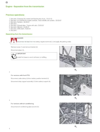 Deutz Fahr agrofarm 85 Tractor Service Repair Manual (SN 5001 and up)