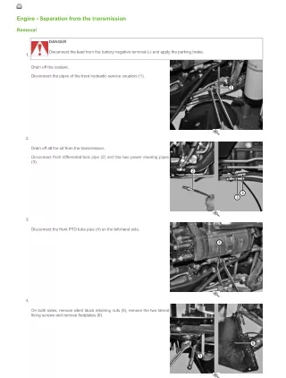 Deutz Fahr agrokid 210 Tractor Service Repair Manual (SN 11001 and up)