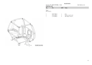 Lamborghini r6.185 dcr Tier 3 Tractor Parts Catalogue Manual Instant Download