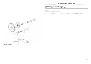 Lamborghini r8.230 dcr Tractor Parts Catalogue Manual Instant Download (SN wsxj390200ll10001 and up)