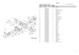 Lamborghini r8.265 Tractor Parts Catalogue Manual Instant Download