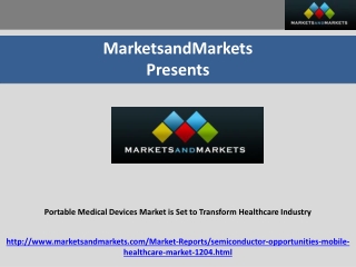 Portable Medical Devices Market