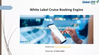 White Label Cruise Booking Engine