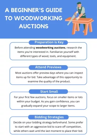 A Beginner's Guide To Woodworking Auctions