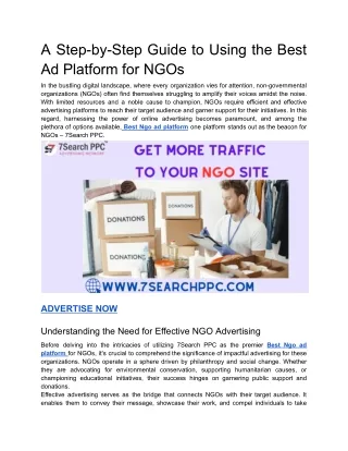 Ngo ad network