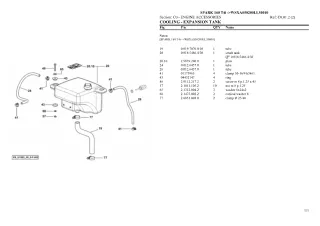 Lamborghini spark 160 t4i Tractor Parts Catalogue Manual Instant Download (SN wsxas50200ll50010 and up)