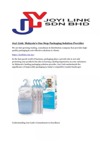pharmaceutical packaging supplier malaysia