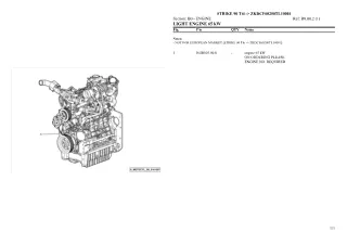 Lamborghini strike 90 t4i Tractor Parts Catalogue Manual Instant Download (SN zkdcf60200tl10001 and up)