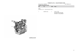 Lamborghini strike 90.4 t4i Tractor Parts Catalogue Manual Instant Download (SN zkdaw50200tl10001 and up)