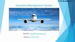 Inventory Management System