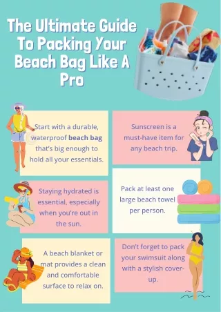 The Ultimate Guide To Packing Your Beach Bag Like A Pro