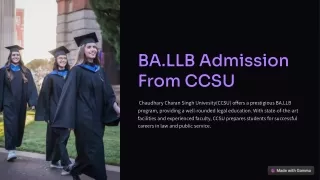 BA LLB from CCSU: Admission process, Fee Structure, Eligibility Criteria, Docume