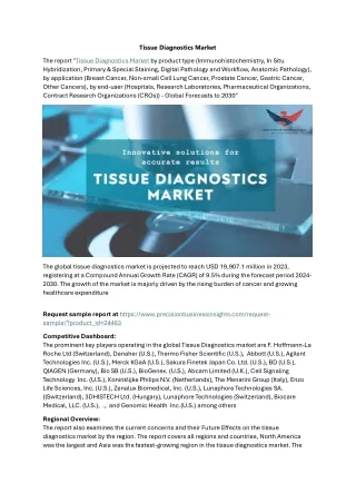 Tissue Diagnostics Market Demand And Growth