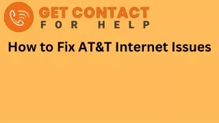 How to fix at&t internet issues