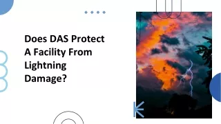 Does DAS Protect A Facility From Lightning Damage